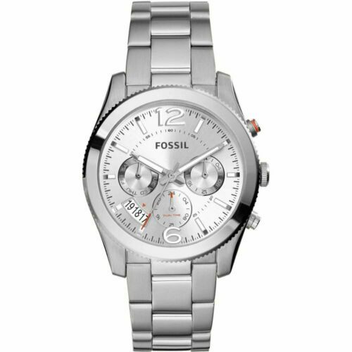 Bernoulli Jordan Watch Silver Tone Face Rubber Band Quartz #9680‎ NWOT NEW Bernoulli 9680 Womens Jordan Silver Dial Black Silicone  main image 4