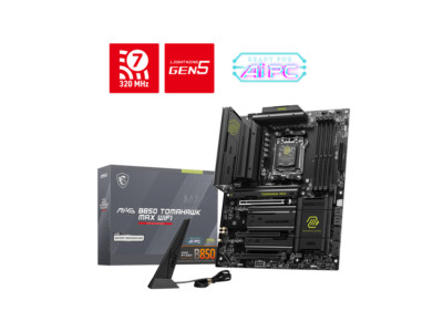MSI MAG B850 TOMAHAWK MAX WIFI AM5 AMD B850 SATA 6Gb/s 5G Network Wi-Fi7 DDR5