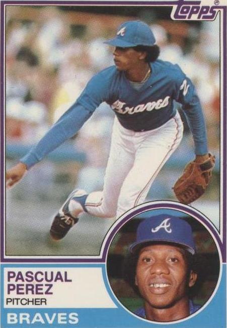 1983 Topps Traded - Pascual Perez #84T - 1 of 1