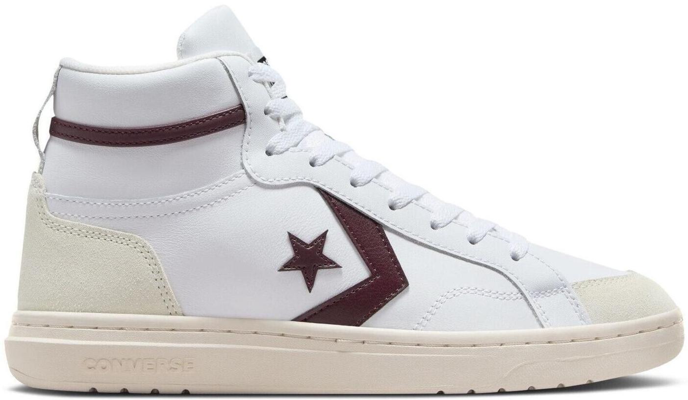 Converse Pro Blaze V2 Leather Mid White Cherry Daze for Sale