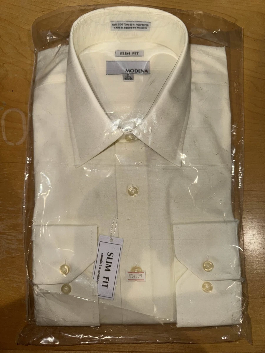 Ivory MODENA Dress Shirts for Men for sale | eBay
