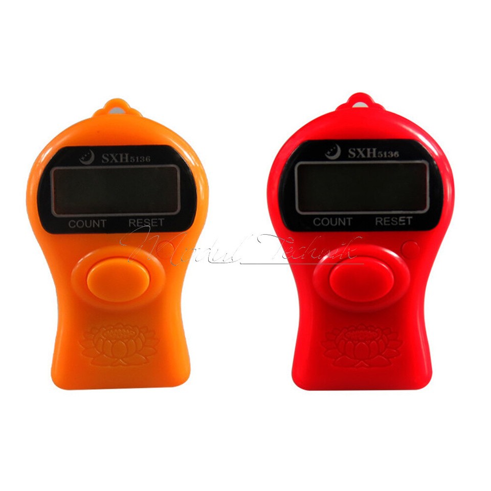 Electronic Tally Counter 5-digit 0-99999 Mini Manual Keychain ...