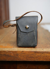 Vintage Eastman Kodak Bantam Folding Camera Black Leather Case ONLY antique