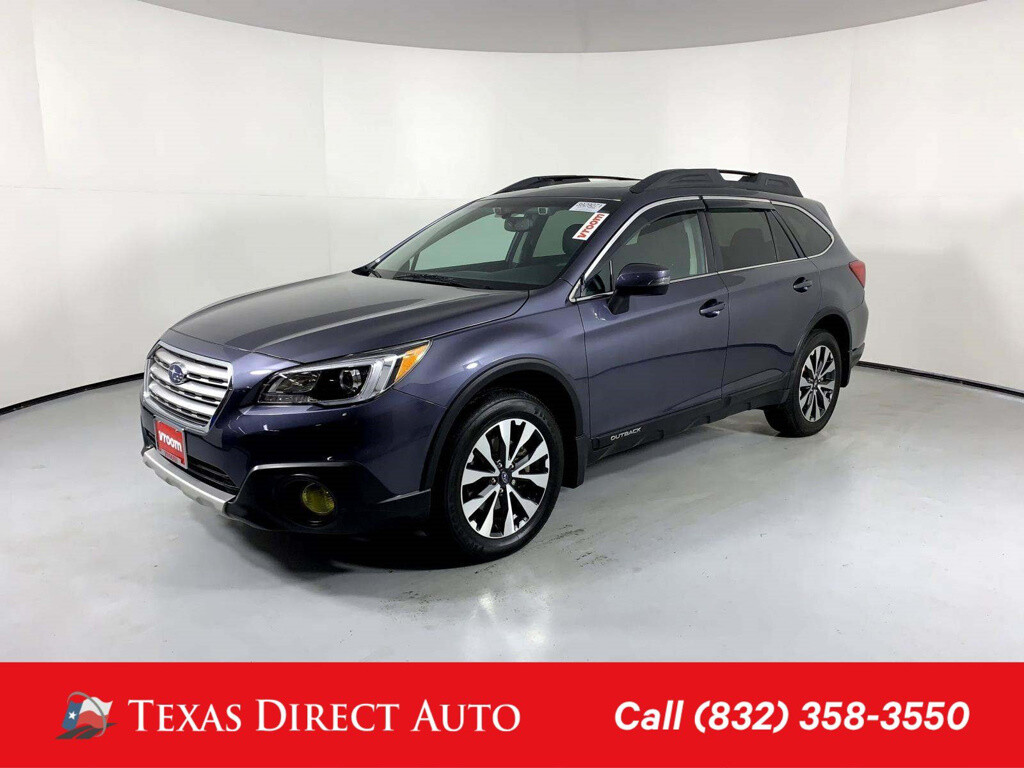 2016 Subaru Outback 2.5i Limited Texas Direct Auto 2016 2.5i Limited Used 2.5L H4 16V Automatic AWD SUV