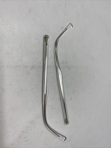 WOODSTOCK EYEWEAR V270 140mm CRYSTAL CLEAR TEMPLE ARM PARTS !Y47