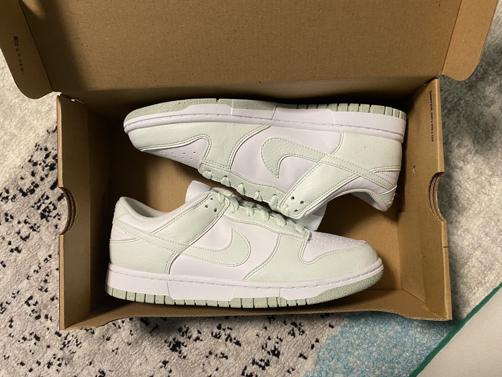 Nike Dunk Low Next Nature White Mint - Taglia 40,5 foto 3