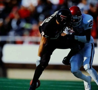 Wes Welker Original 35mm Slide Texas Tech University 
