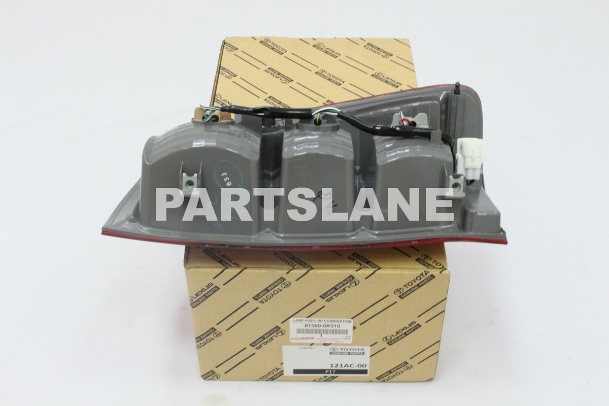 しらこ 815600K010 Genuine Toyota LAMP ASSY, REAR COMBINATION, LH 81560