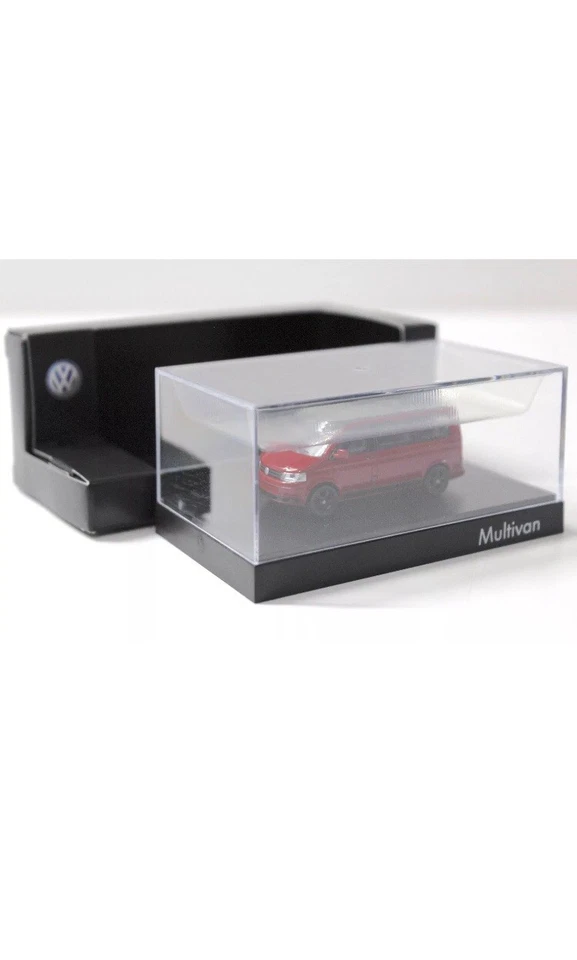 VW T5 7H МУЛЬТИВЭН АВТОБУС FACELIFT «ВЫПУСК 25» САЛЬСА КРАСНЫЙ 1:87 RIETZE (ДИЛЕРСКАЯ МОДЕЛЬ) - Изображение 3 из 4