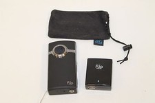 Flip Video Ultra HD As Is With Pouch Case Black