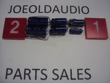 Nichicon Capacitors 220UF,100UF, 50V 2 Pieces. 47UF 50V,3.3UF 50V. 6 pieces