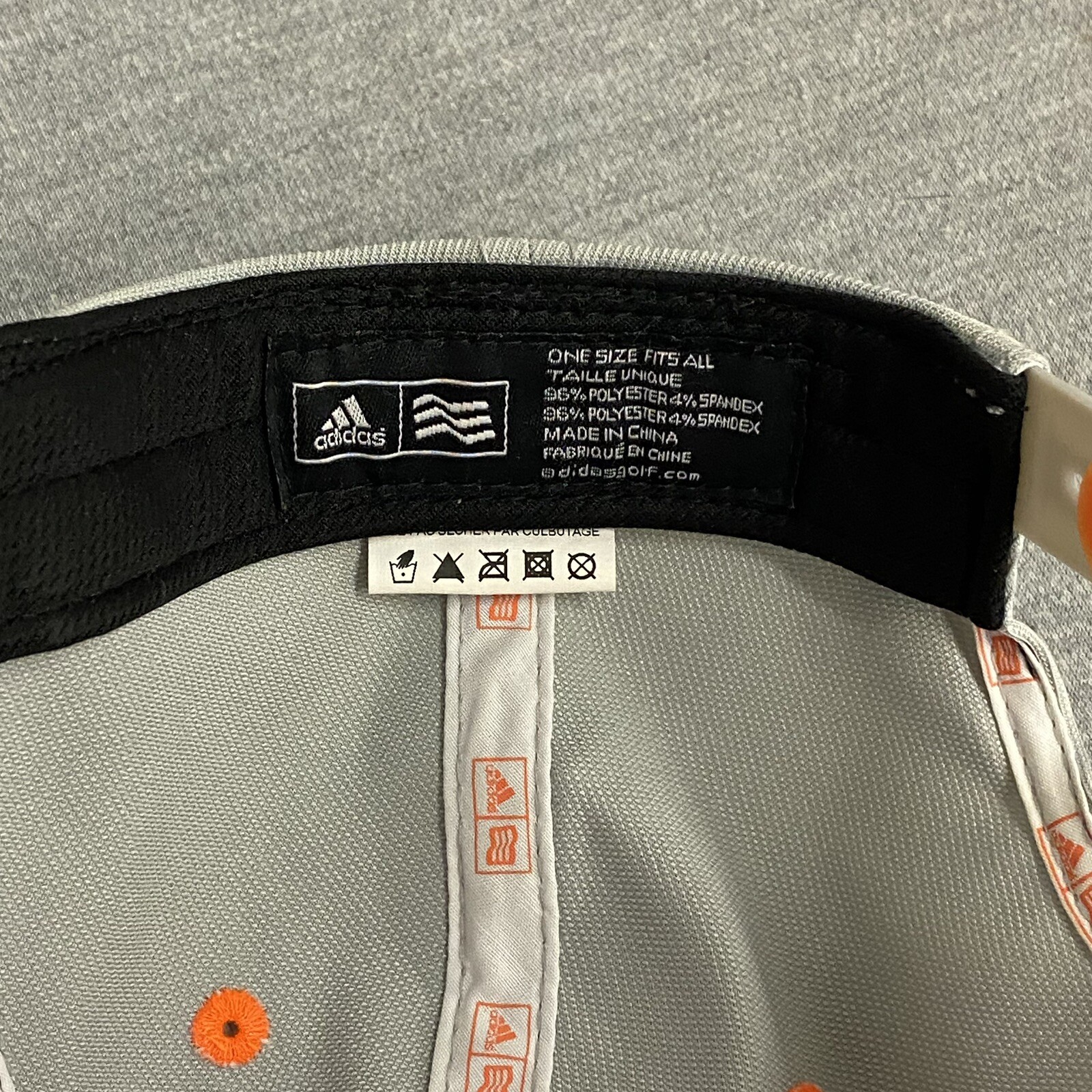 Adidas Snapback Gray Baseball Cap - image 6