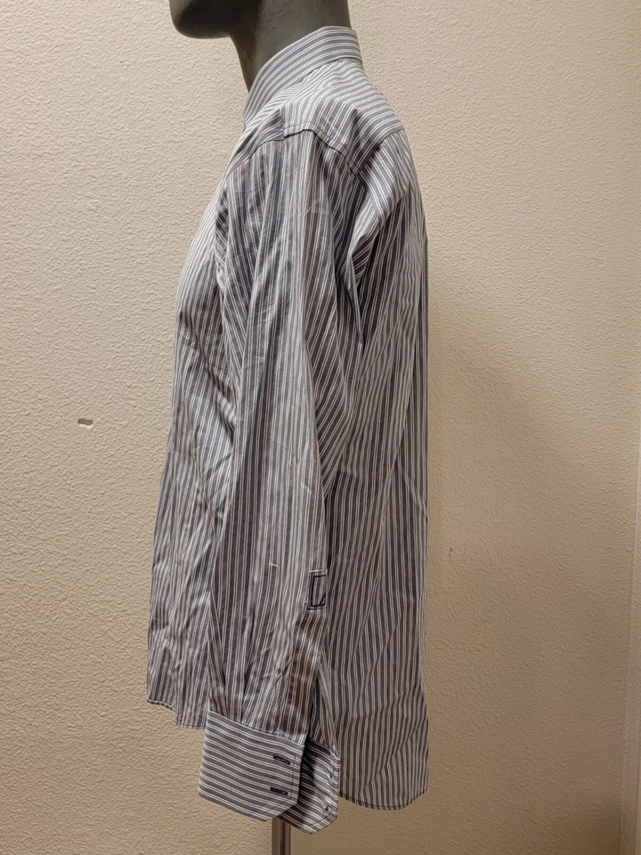 Zachary Prell Mens Size M Italian Cotton Button Down Shirt - Image 3 of 4