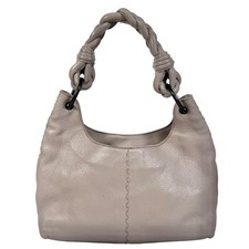 BOTTEGA VENETA Intrecciato One-Shoulder Bag Leather Auth Used