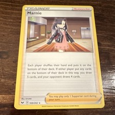 The Pokémon Company Marnie 169/202 Sword & Shield Rare Trainer Exclusive