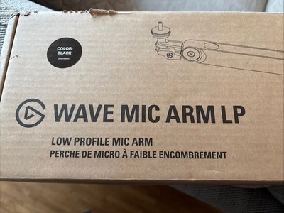 Elgato Wave Mic Arm LP Low-Profile Mikrofon-Arm Schwarz