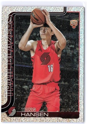 Yang Hansen (RC) Rookie Sandglitter 2025-26 Topps