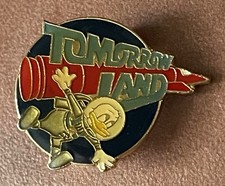 Spilla razzo a punta Disneyland 30° anniversario Tomorrowland Donald Spaceman 1363