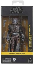 Star Wars Skeleton Crew PIRATE CAPTAIN BRUTUS Port Borgo 6 Figure Black Series