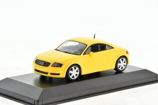 AUDI TT Coupe light yellow 1998 1/43 MINICHAMPS 430017220