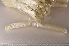 30pc Satin Padded Hangers 15" No Shoulder Bump