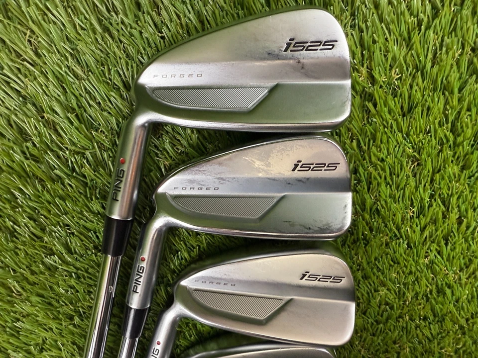 *Very Nice* Ping i525 Iron Set 4-PW+UW Red Dot LH | Dynamic Gold Extra Stiff - Image 3 of 4