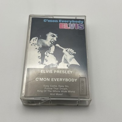 Elvis Presley Cmon Everybody Cassette Tape 1985