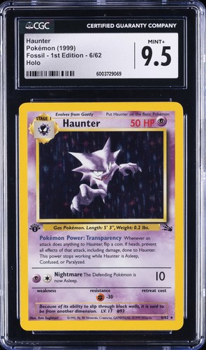 Haunter (1st Edition) graded CGC 9.5 for sale on eBay