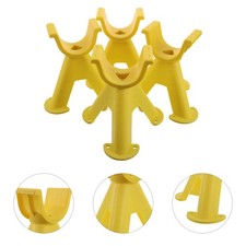 4Pcs Cable Support Stand Triangular Wire Management Tripod PVC for Insulated