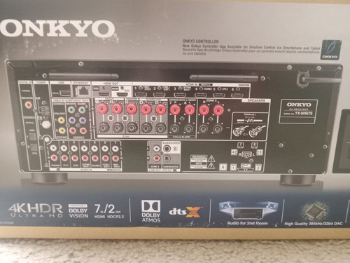 Onkyo TX-NR676 7.2-Channel Network AV Receiver - BRAND NEW IN BOX - Bild 2 von 2