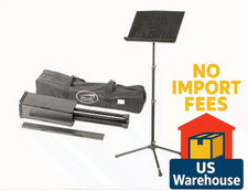 Peak Music Stands SMS-30 Collapsible Steel Music Stand with Carrying Bag New