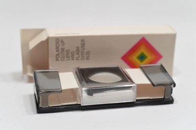 Polaroid Close Up Lens And Flash Diffuser Close Up  #121 In Box  Nice