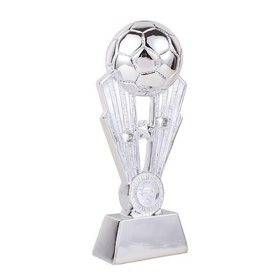  Plating Resin Football Trophy Fußballspiel Team Award Spielzeug mit Basis für