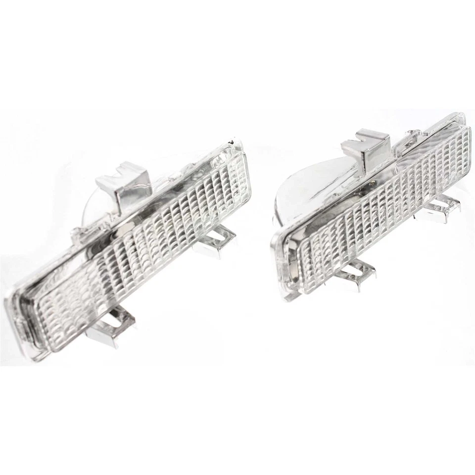 Turn Signal Light For 1982-1993 Chevy S10 1983-1994 S10 Blazer RH and LH Set - Image 3 of 4
