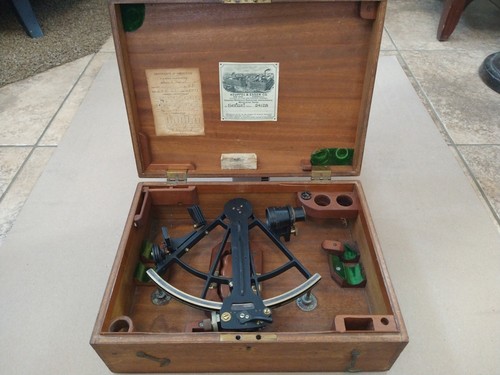 Keuffel & Esser CO. Sextant Nautical World War II Era piece U.S. Navy 1928