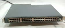 Extreme Networks 48 Port Ethernet Switch 4950GTS-PWR+ 2X Power POE+ Tested/Reset