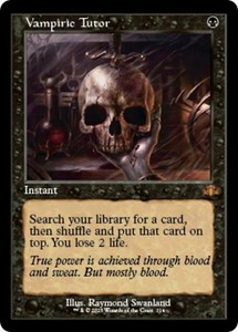 Vampiric Tutor Foil | eBay