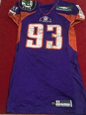 Nfl Europa 2007 Ayodele Jersey Game Used Worn Rare!
