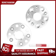 Wheel Adapter 15x4.5 To 5x112mm 57.1mm M12x1.5 For 05-20 Hyundai Tucson 2pc