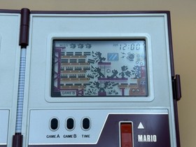Nintendo Game & Watch Pocketsize MARIO BROS.  MW-56 1983 With Box