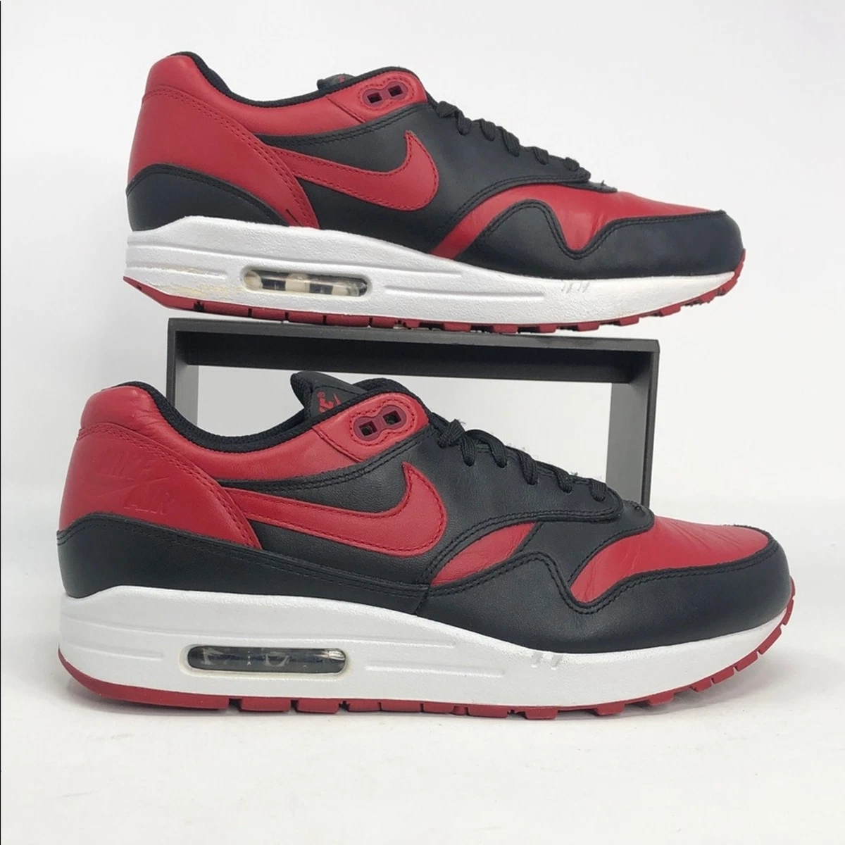 スニーカー NIKE AIR MAX 1 PREMIUM QS BRED 27.5 Nike Air Max 1 Premium Bred for Sale | Authenticity Guaranteed | eBay