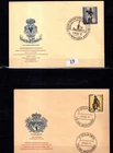 / GERMANY 1954 - 2 FDC - MILITARY - MUSIC