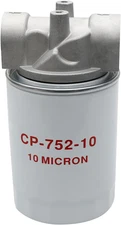 Spin-On Hydraulic Oil Filter Assembly 10 Micron with 3/4" NPT, Hydraulic Return 