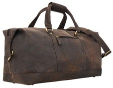 Gusti Travel bag Leather walnut