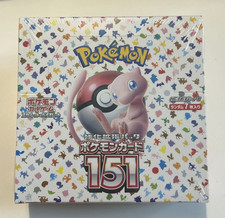 Pokemon Cards sv2a Scarlet Violet Pokemon Card 151 Booster Box Japanese Sealed