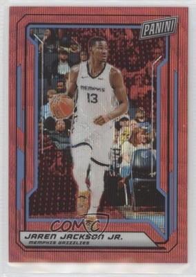 2019 Panini National Convention VIP Red Prizm 12/25 Jaren Jackson Jr #37 8p8