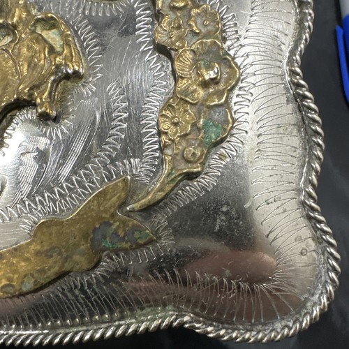 Vintage Unbranded rodeo WESTERN Cowboy Bull Bronco Riding BELT BUCKLE - Picture 6 of 24