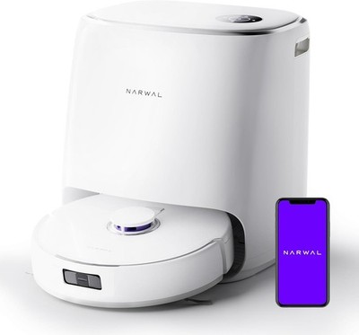 NARWAL Freo X Ultra Robot Vacuum and Mop Combo 8200Pa Robotic Cleaner Self-Empty