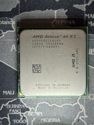 AMD ATHLON 64 X 2 5400+ 2.8 GHZ AD05400IAA5D0 NAAFG SOCKET AM2 CPU PROCESSOR