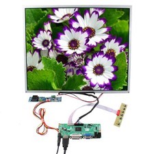 H/D DVI VGA AUDIO Board and 19 Inch 1280x1024 1000nit Outdoor LVDS LCD Screen